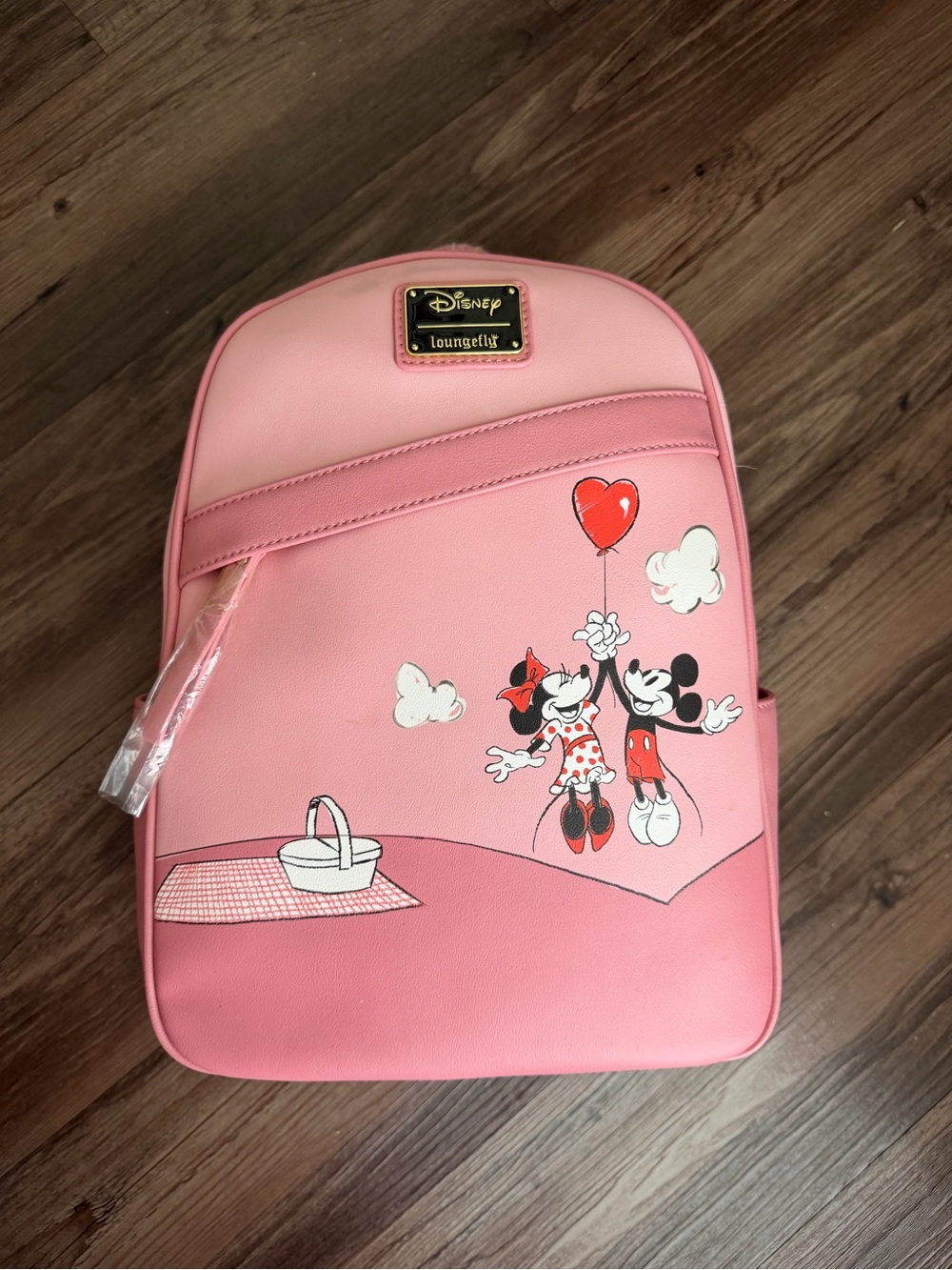 NWT Mickey Minnie Mouse Valentine’s Day Mini Backpack